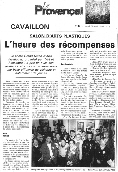 Cavaillon 1996